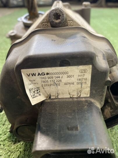 Мотор рулевой рейки volkswagen passat b6