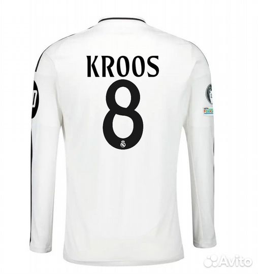 Футболка игровая версия Real Madrid Kroos Adidas