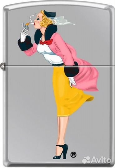 Зажигалки Zippo - Windy Girl: Color Skirts