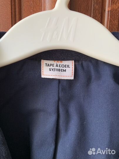 Пиджак для мальчика 110 см