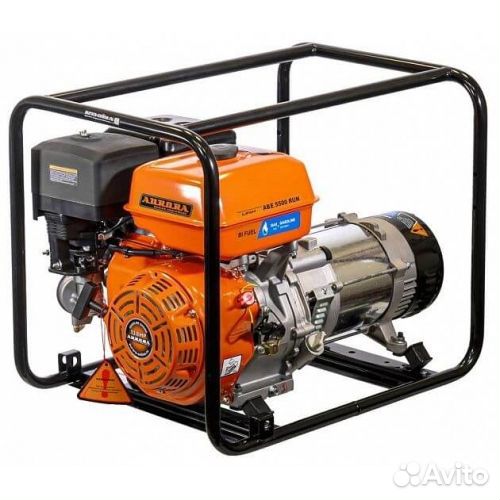 Aurora ABE 7500 RUN генератор гибридный (газ-бензи