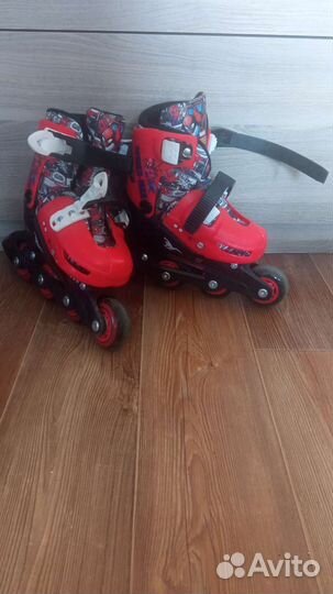Роликовые коньки детские раздвижные 27-30