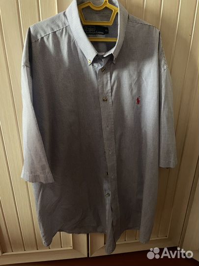 Рубашка polo ralph lauren в клетку