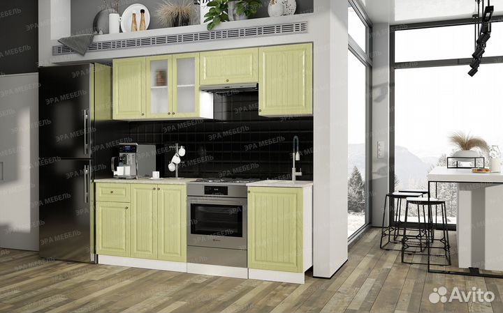 Кухонный гарнитур мдф 2,1м
