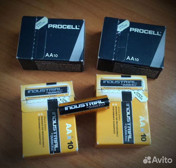 Батарейки Duracell Procell Дюраселл Дюрасел AA