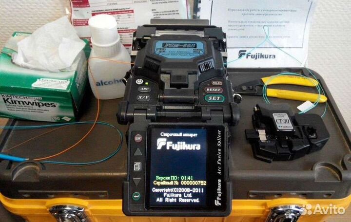 Спайка, сварка оптических волокон