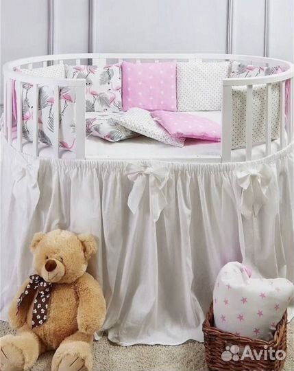 Бортики в детскую кроватку