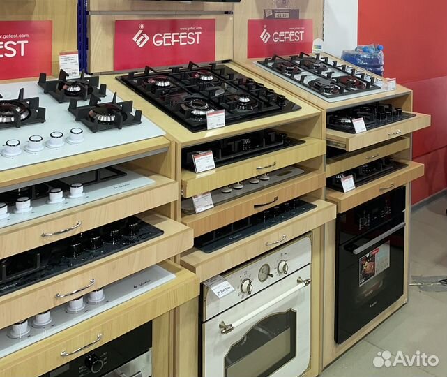 Газовые варочные поверхности Gefest