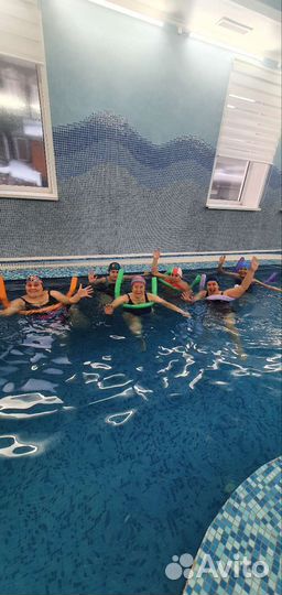 Аквааэробика для похудения и сауна