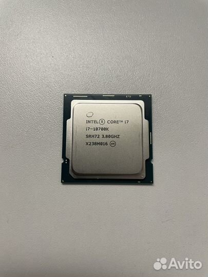 Intel core i7 10700k