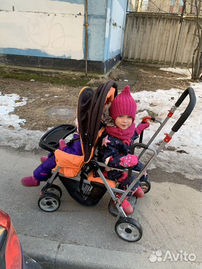 Коляска для погодок joovy