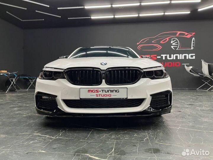 Губа стиль M-Performance BMW 5 серия G30