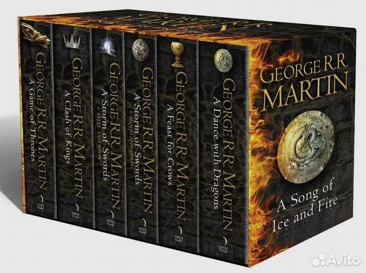 Книги Song Of Ice & Fire BOX George Martin