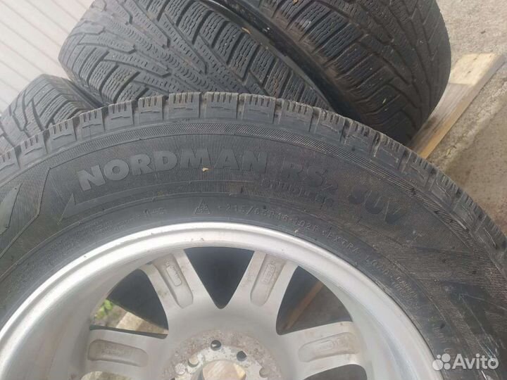 Зимние Nokian Tyres Nordman RS2 215/65 R16