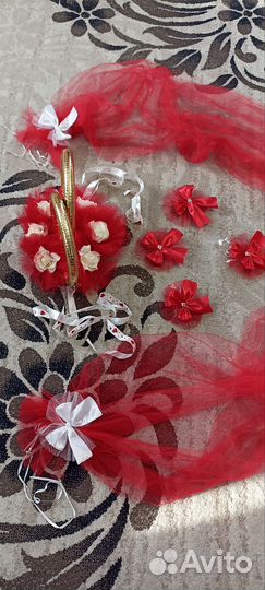 Свадебные украшения на машину