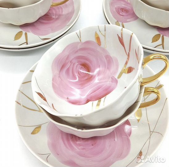 Чайный сервиз дулево Розы