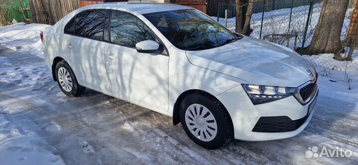 Skoda Rapid 1.6 МТ, 2021, 98 765 км