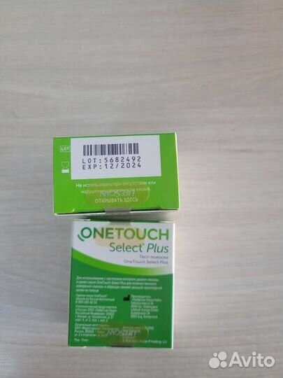 Тест полоски one touch select plus