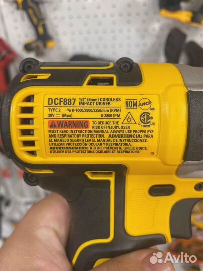 Бесщеточный шуруповерт dewalt, 18 В, 205 Нм