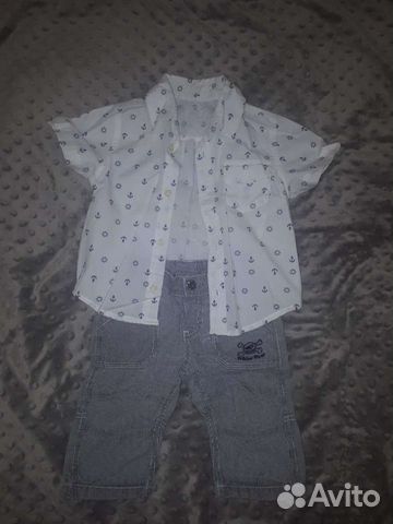 Детские вещи пакетом на мальчика р.68-74