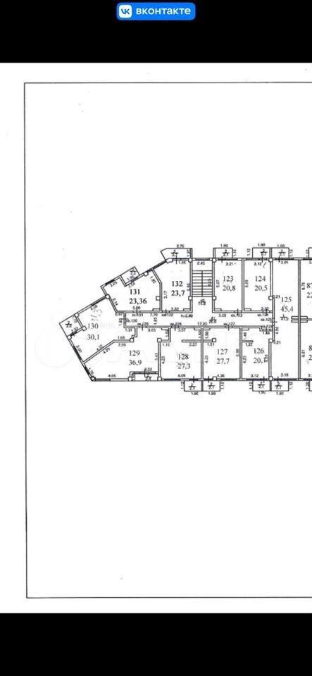 Квартира-студия, 46 м², 5/5 эт.