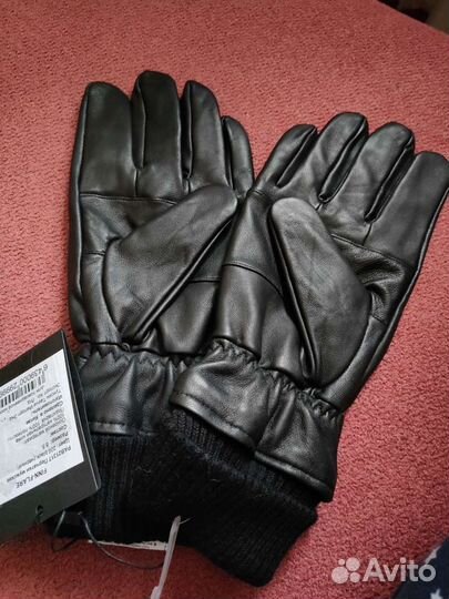 Мужские кожаные перчатки