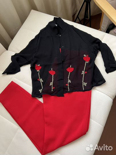 Max Mara брюки, блузка новое