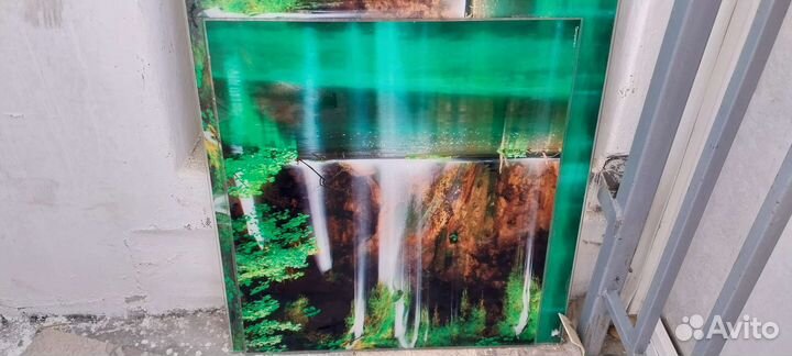 Фартук для кухни стекло