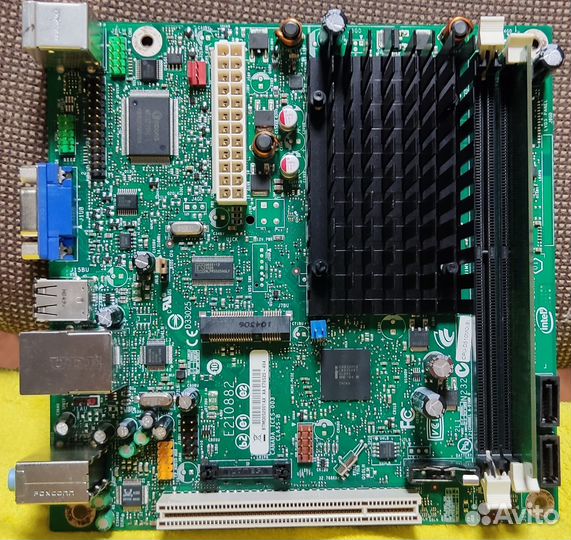 Материнская плата D510MO + 1Gb DDR2