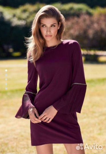 Платье р.40 бордовое Love Republic бу