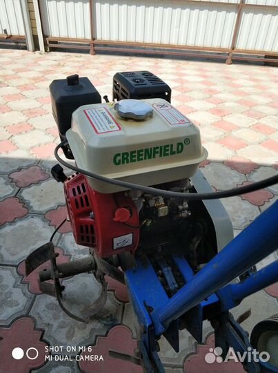 Мотоблок Крот 4 тактный, плуг и диски культиватора