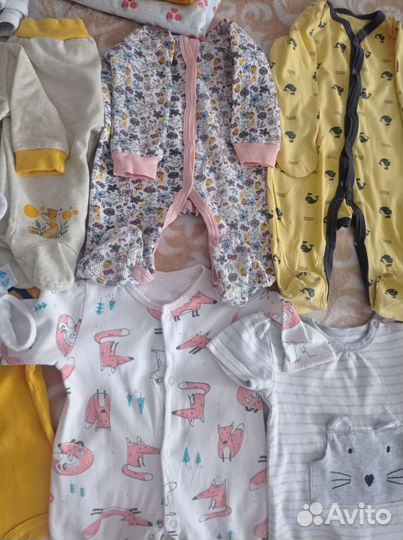 Детские вещи пакетом от 0