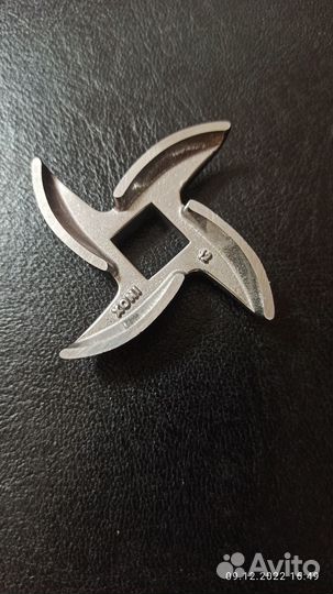 Нож для мясорубки moulinex, kenwood. Квадрат 12*12