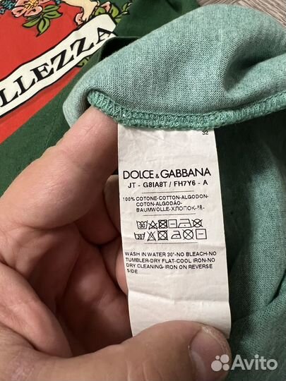 Футболка Dolce gabbana Оригинал М(48)