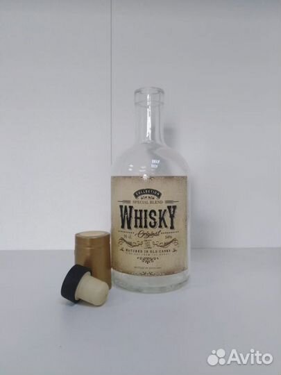 Бутылка стеклянная