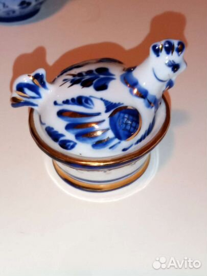 Солонки гжель