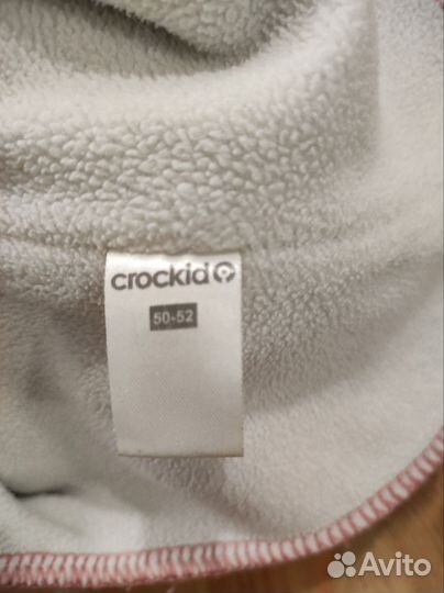 Шапка зимняя для девочки 50 52 crockid