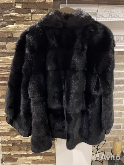 Шуба норковая 46 48 бу