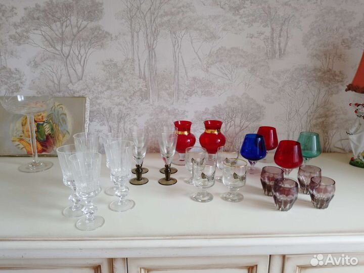 Рюмка, фужеры