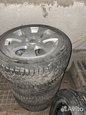 Колеса в сборе r16 зимние 205 55