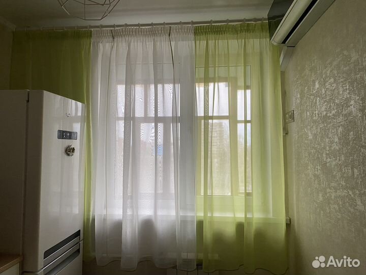 Тюль для кухни новая