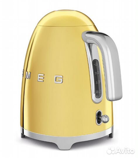 Чайник электрический Smeg KLF03goeu, золотистый