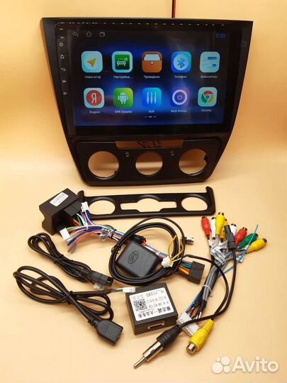 Магнитола андроид для Шкода Октавиа, А5 2008-13г