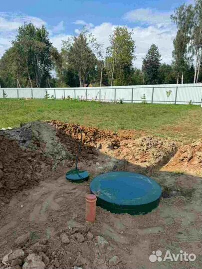 Септик под ключ в рассрочку