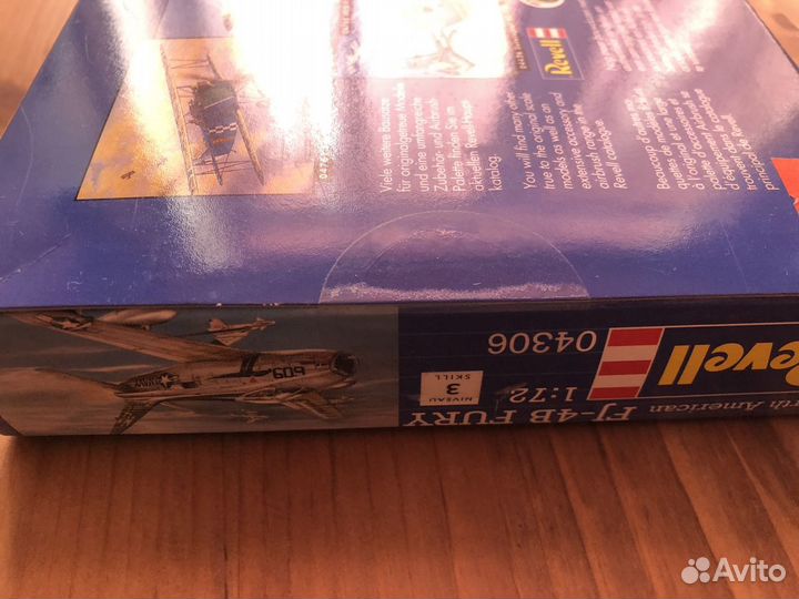 Сборная модель самолета 1:72 FJ-4B fury