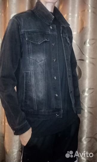 Джинсовая куртка мужская