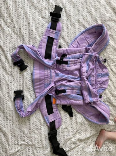 Эргорюкзак comfort лаванда с 2-3 мес