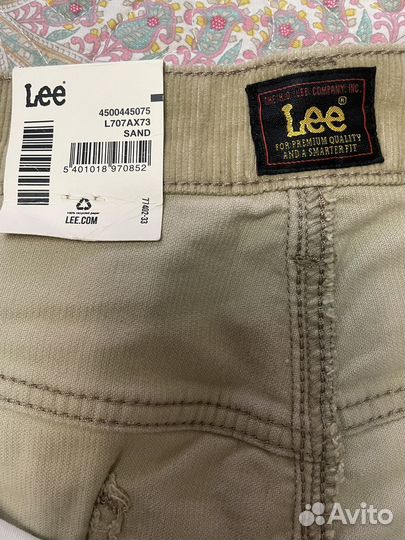 Джинсы вельветовые LEE Sand Regular