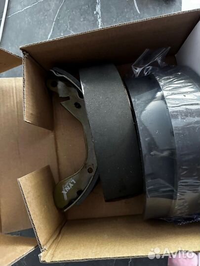 Колодки ручника chevrolet lacetti