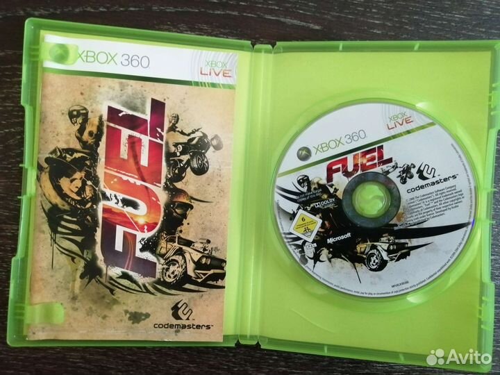 Fuel. Диск для Xbox 360